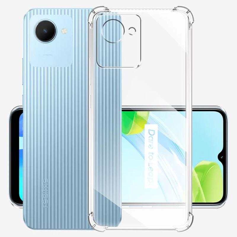TPU чехол GETMAN Ease logo усиленные углы Full Camera для Realme C30s Херсон - изображение 8