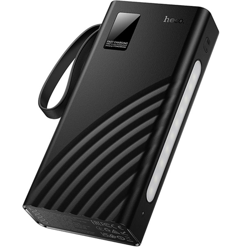 Портативное ЗУ Power Bank Hoco J155 Shine 22.5W+PD20W with 4 cables 20000 mAh Херсон - зображення 5