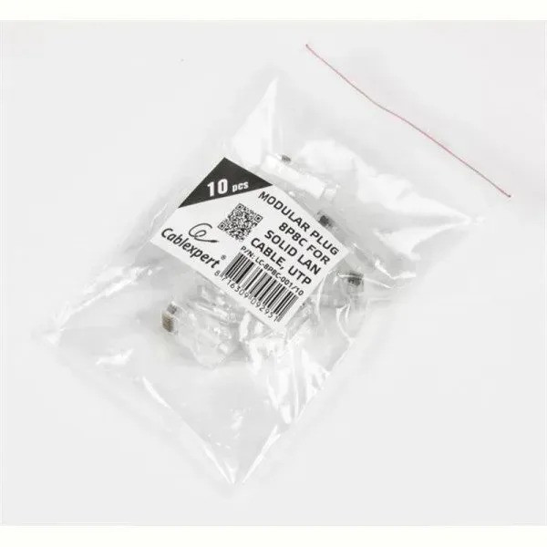 Конектор Cablexpert RJ-45 із позолоченими контактами 10шт (PLUG3UP6/10) Харьков - изображение 2