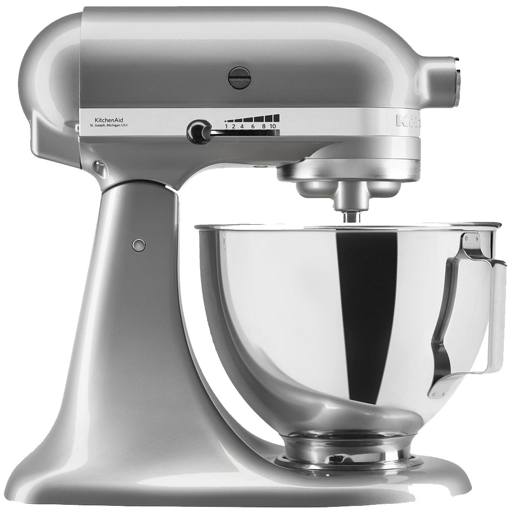 Міксер планетарний KitchenAid Artisan 5KSM95PSEMC 275 Вт хромований Київ - зображення 1