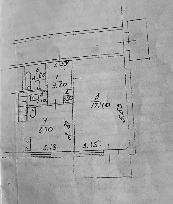 Продам однокімнатну квартиру в Білій Церкві. Белая Церковь - изображение 12