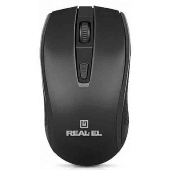 Мишка REAL-EL RM-308 USB Black (EL123200033) (Код товару:13925) Харьков