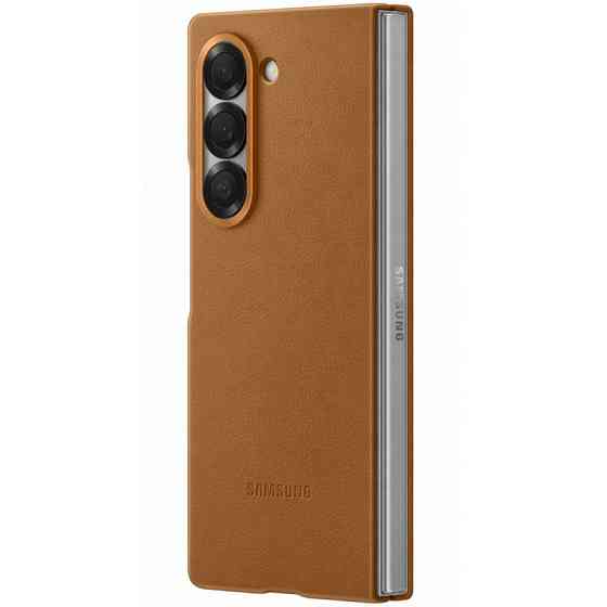 Уценка Кожаный чехол Leather Case (AAA) для Samsung Galaxy Z Fold6 Херсон