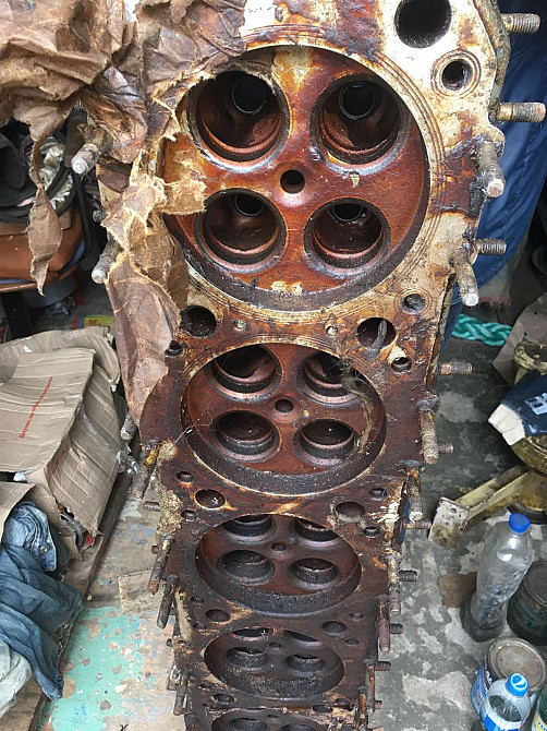 Головка блока цилиндров 1206 дизеля 1Д6 Полтава - изображение 1