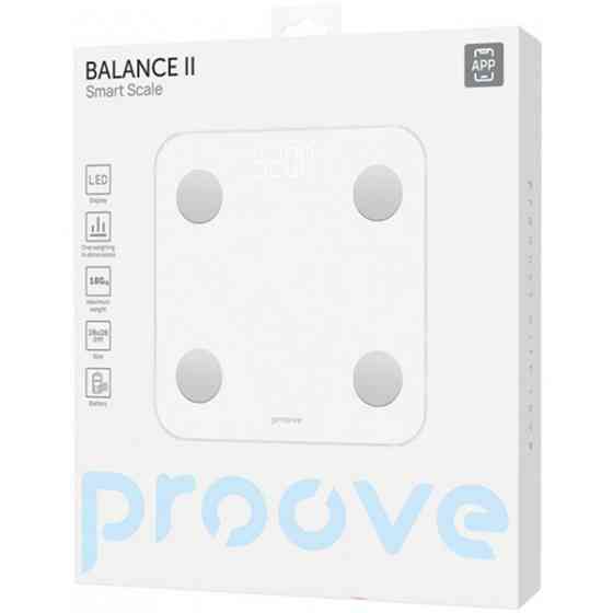 Ваги підлогові Proove Balance II White (SSBC20000002) Харьков