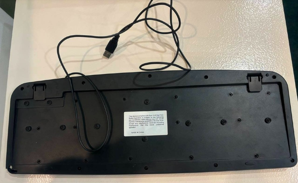 Клавиатура/клавіатура для ПК Canyon CNE-CKEY2 USB проводна с подставкой Киев - изображение 2