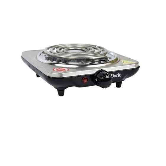 Электроплита Dario DHP151S 1.5 кВт серебристая Київ