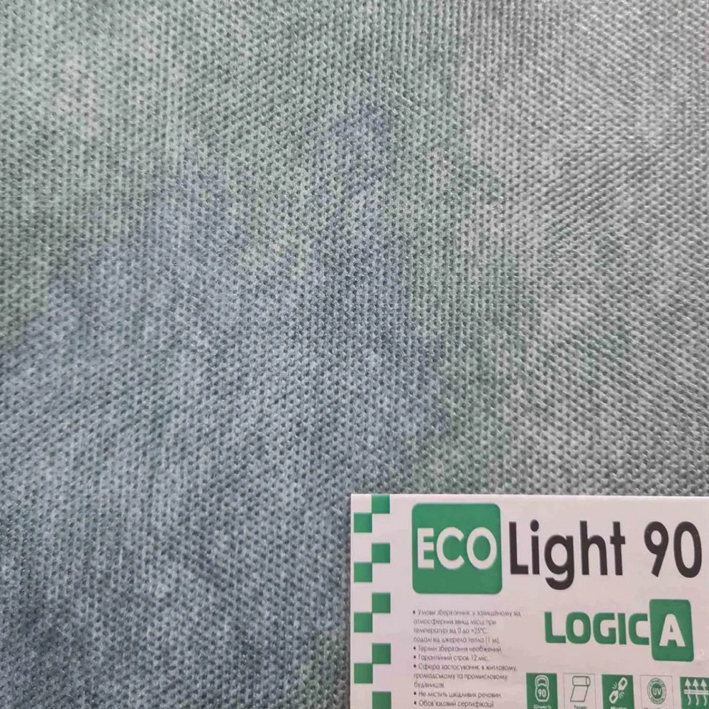 Кровельная мембрана 90г/м2 75 м2 1,5*50 м LOGIC-A ECO Light Херсон - изображение 4