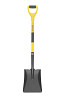 Лопата совковая MASTERTOOL 240х300х1100 мм порошковая покраска с фибергласовой ручкой и держаком 14- Харків