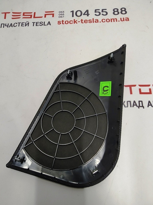 3Декоративная накладка динамика передней левой двери Tesla model S, model S REST 1002970-00-C Київ - зображення 2