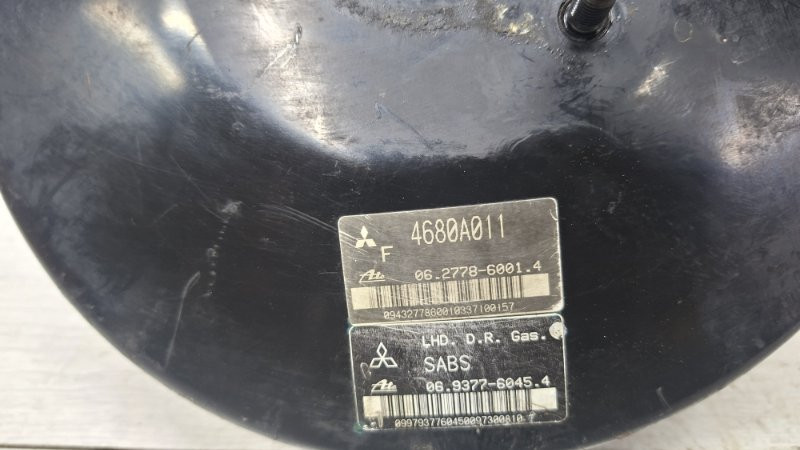 Вакуумный усилитель тормозов Mitsubishi Lancer 10 2.0 БЕНЗИН 4B11 2007 (б/у) Киев - изображение 2