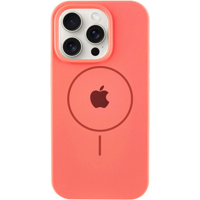 Чехол Silicone Case Full Protective (AA) with MagSafe для Apple iPhone 16 Pro Max (6.9") Херсон - зображення 1