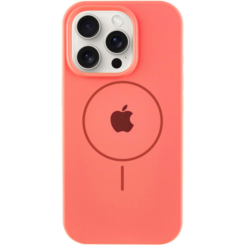 Чехол Silicone Case Full Protective (AA) with MagSafe для Apple iPhone 16 Pro Max (6.9") Херсон - изображение 1