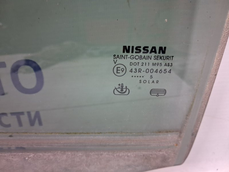 Стекло двери заднее левое Nissan Pathfinder R51 2.5 DIESEL YD25DDTI 2004 (б/у) Киев - изображение 3