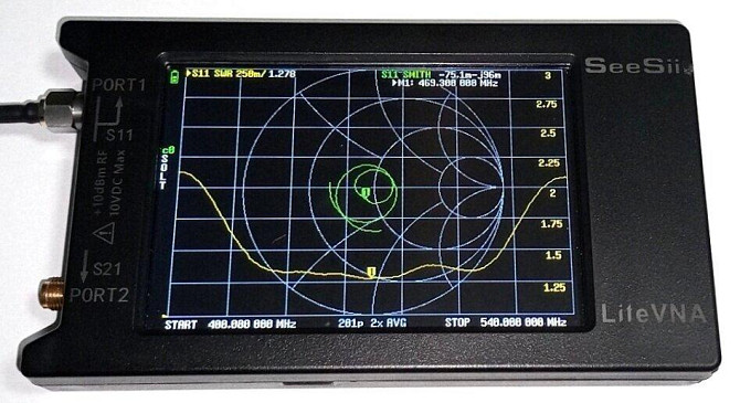Антенна дипольная 410-530MHz 6dBi, до 50W, кабель RG 174U 1,5 м, SMA-male (10473) Дніпро - зображення 3