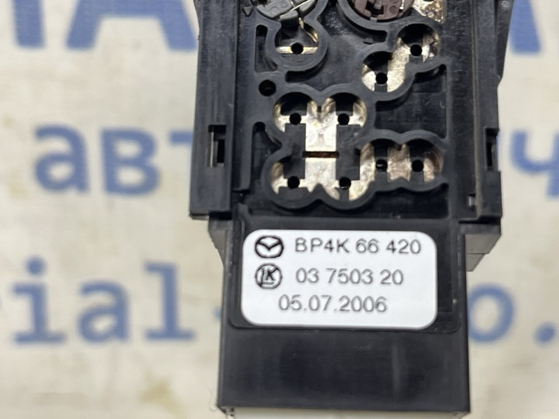 Кнопка подогрева Mazda 3 2003-2009 BP4L66420 (Арт. 81633) Київ - зображення 3