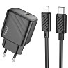 СЗУ Hoco CS22A Value PD30W (1USB-C) + кабель Type-C to Lightning Херсон