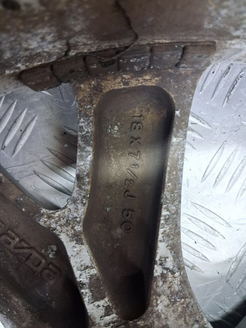 Диски титан комплект R18 Mazda CX 7 ER 2.3 БЕНЗИН 	L3VDT 2006 (б/у) Киев - изображение 7