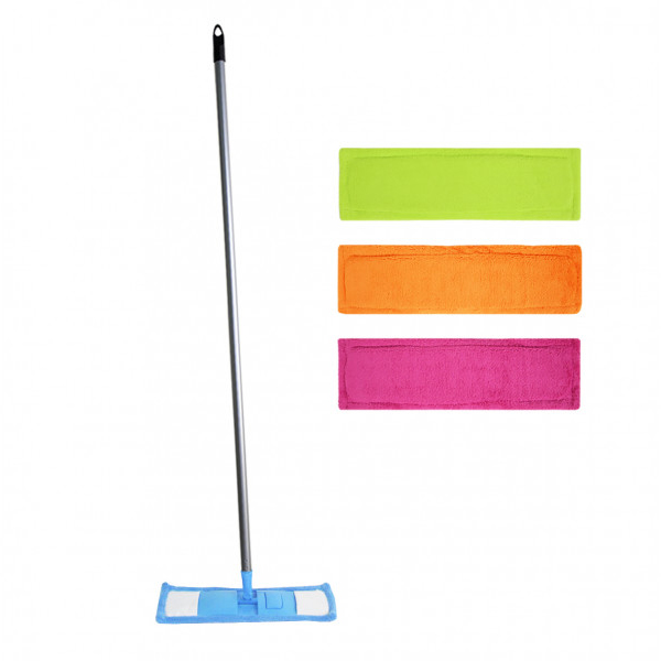 Швабра для уборки с микрофиброй, 110 см (44х13), ТМ МД Д 09905 Київ - зображення 1