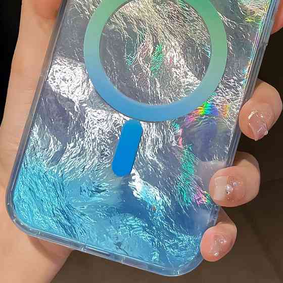 Чехол TPU Shiny Mountain (MagFit) для Apple iPhone 16e (6.1") Херсон