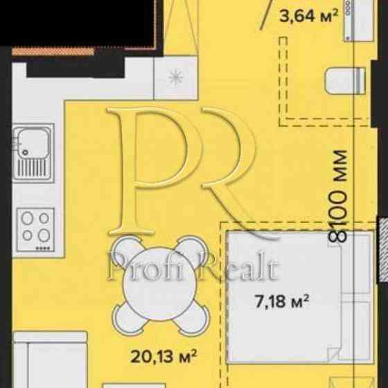 продажа 1-к квартира Киево-Святошинский, Софиевская Борщаговка, 34000 $ 