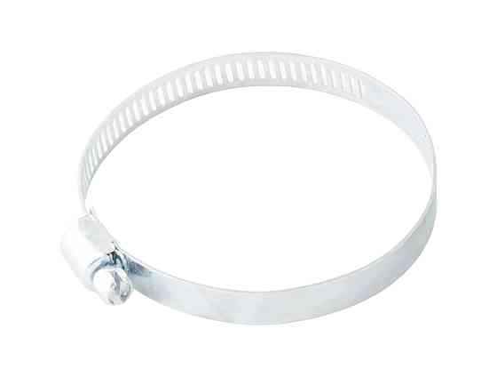 Хомут червячный MASTERTOOL American type W1 8.0 мм Ø 60-80 мм 10 шт 20-1968 Харків