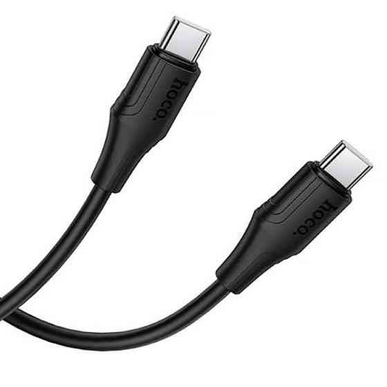 Дата кабель Hoco X124 Bien silicone Type-C to Type-C 60W (1m) Херсон