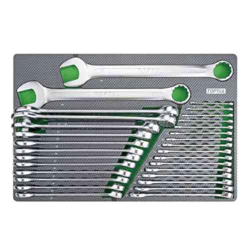 Набор ключей комбинированных 6-38мм 30ед. (в ложементе) TOPTUL GED3025 Харків