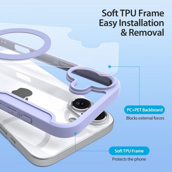 Чехол-книжка Dux Ducis Skin X Pro with MagSafe для Apple iPhone 16 (6.1") Херсон - зображення 10