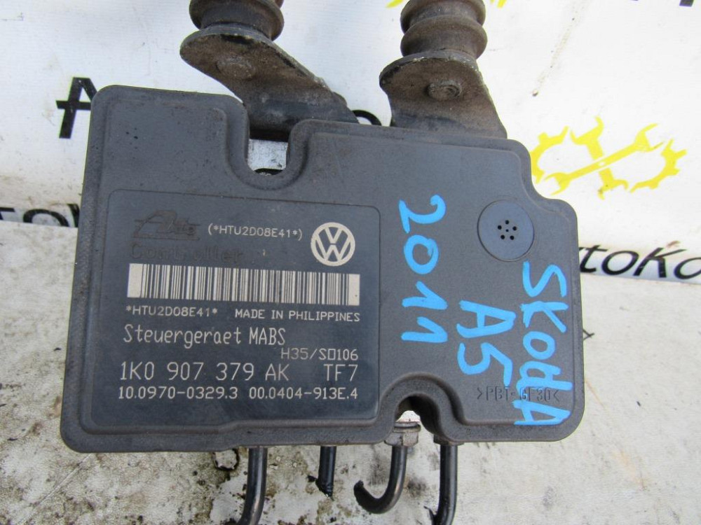 Блок ABS Skoda Octavia A5 2009-2013 (1K0907379AK) Ковель - зображення 2