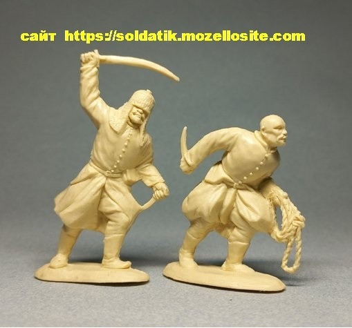 Набор солдатиков 8 фигурок Польские воины Украинские казаки Крымские татары, коллекционные солдатики Київ - зображення 10