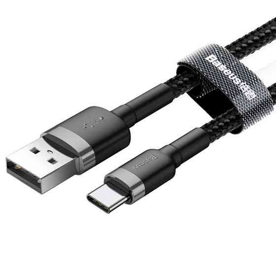 Дата кабель Baseus Cafule USB to Type-C Cable 3A (0.5m) (CATKLF-A) Херсон