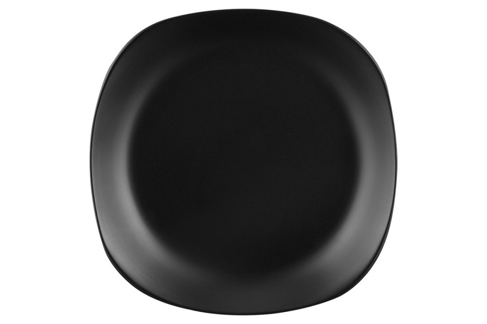 Тарілка десертна квадратна Ardesto Molize Black AR-2919-MB 20 см Киев - изображение 1