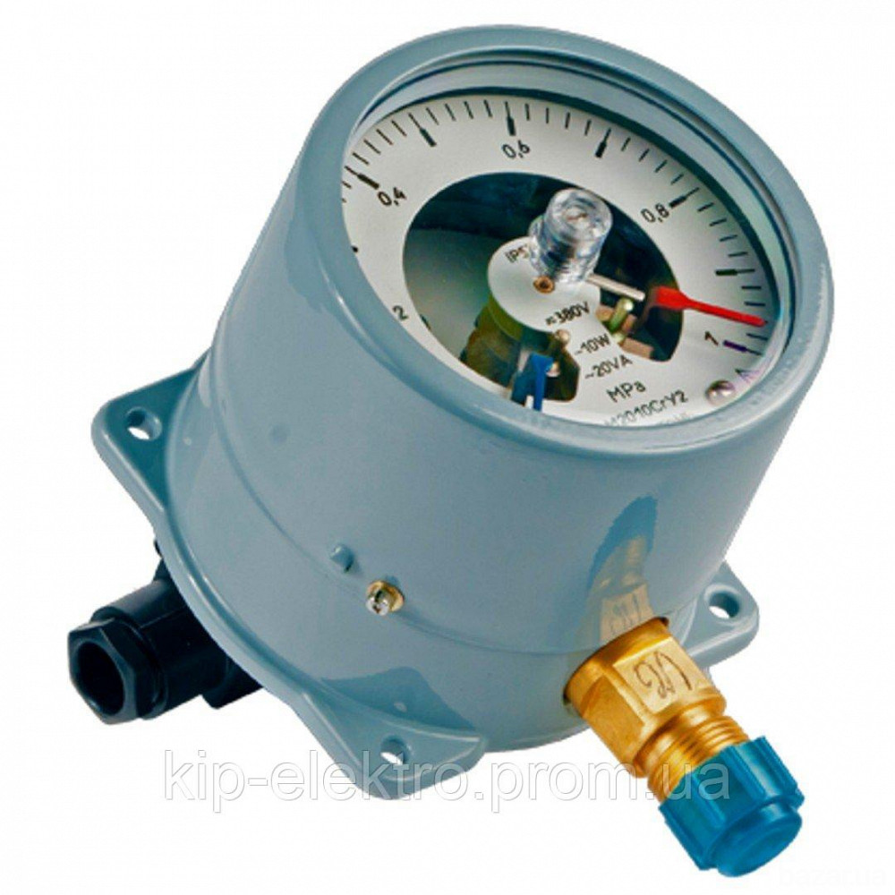 Мановакуумметр электроконтактный  ДА2010Сг (ДА-2010Сг, ДА 2010Сг, ДА2010-Сг) Київ - зображення 1