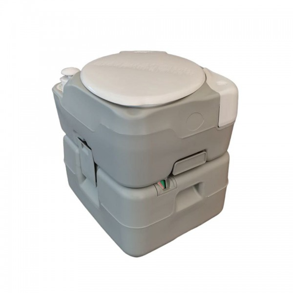 Биотуалет диагональный 21л, поршневой насос, клапан, датчик, сливной патрубок. 6321DS Київ - зображення 1