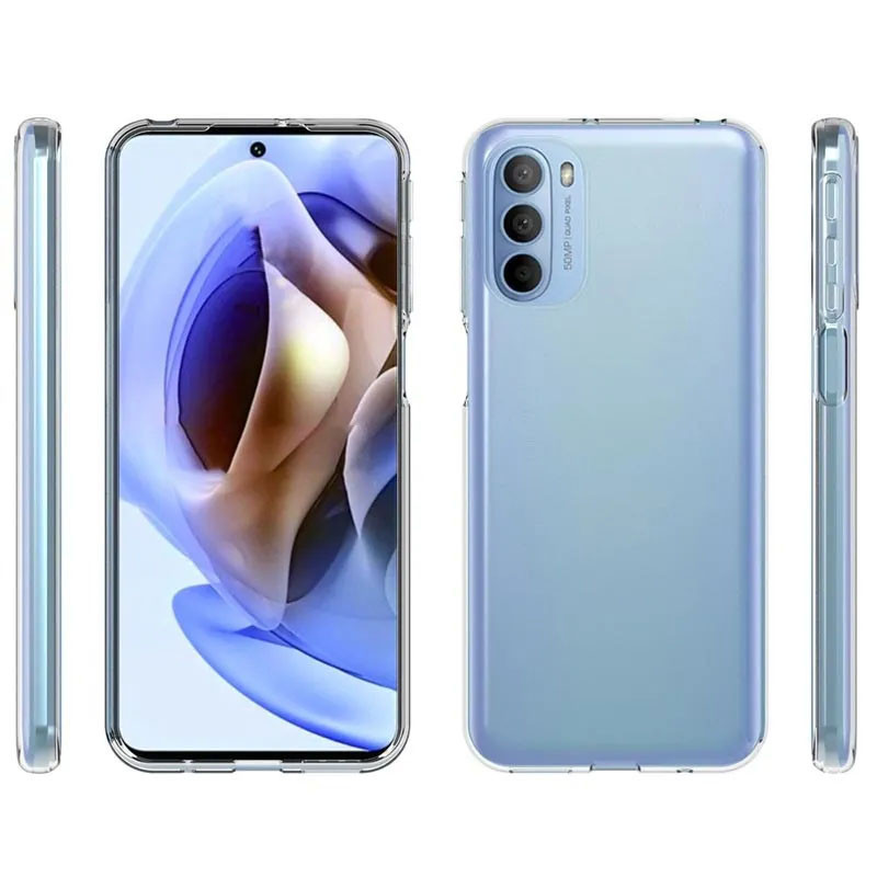 TPU чехол Epic Transparent 1,5mm для Motorola Moto G31 Херсон - зображення 9