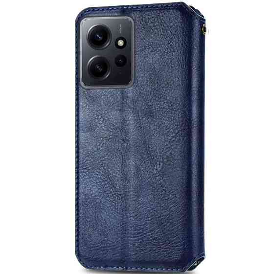 Кожаный чехол-книжка GETMAN Cubic (PU) для Xiaomi Redmi Note 12 4G Херсон