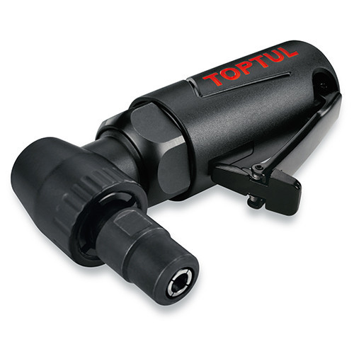 Зачистная машинка пневматическая угловая 1/4", 6мм 18000об/мин TOPTUL KASD0818 Харків - зображення 2