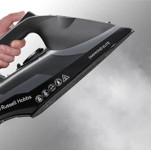 Утюг Russell Hobbs Diamond Elite Iron 27000-56 3100 Вт черный Київ - зображення 9