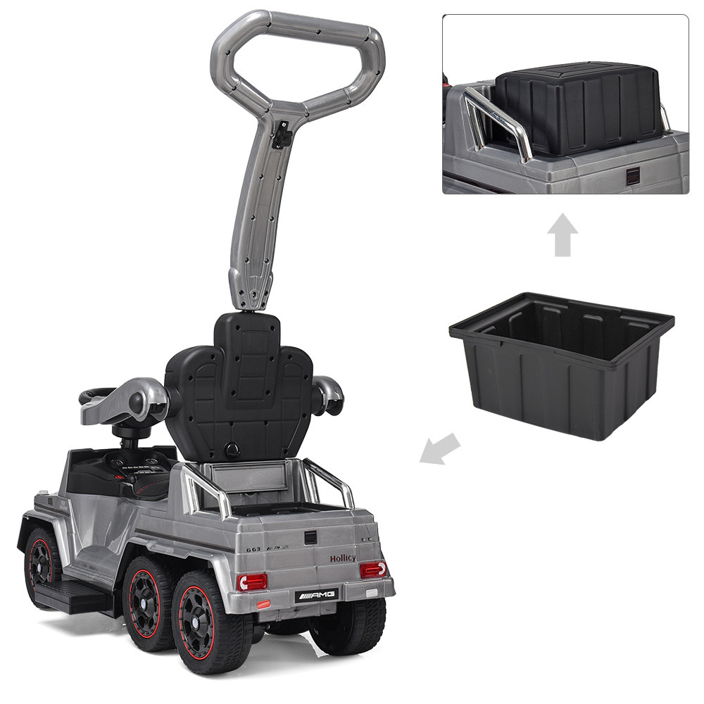 Электромобиль Bambi M 3853EL-11 Серый Кривий Ріг - зображення 3