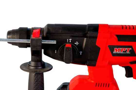 Перфоратор аккумуляторный MPT SDS-PLUS 26 мм 21 V Li-ion 4 Ач 1400 об/мин 4500 уд/мин 1.5 Дж 3 режим Харків