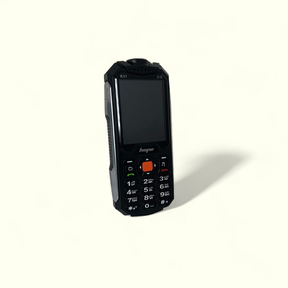 Кнопочный мобильный телефон на 4 сим карты AIEK Hope K31 Black Київ - зображення 3