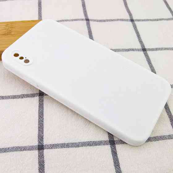 Чехол Silk Square Full Camera Protective (AA) NO LOGO для Apple iPhone X / XS (5.8") Херсон