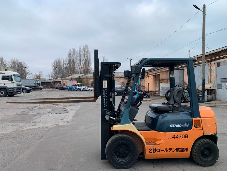 Автонавантажувач вилковий Toyota, вагонник, з бічним зміщенням. Напрацювання 5524 мотогодин. Винница - изображение 10