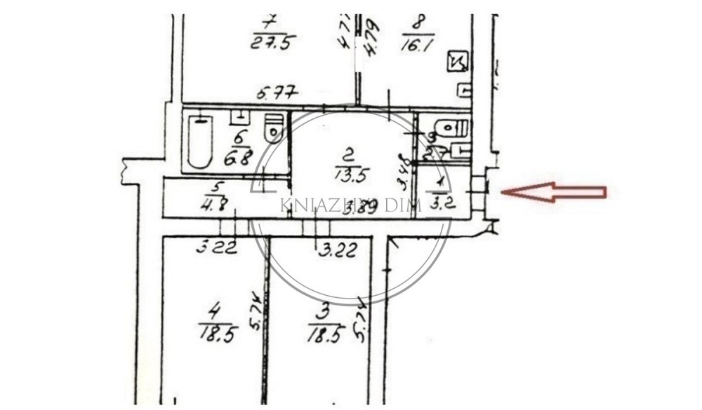 Предлагается квартира под офис под любой вид деятельности на Соломенке.№ 1418219 Київ - зображення 2