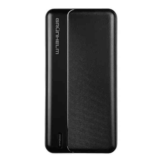 Повербанк Grunhelm GP-20B 20000 mAh черный Киев