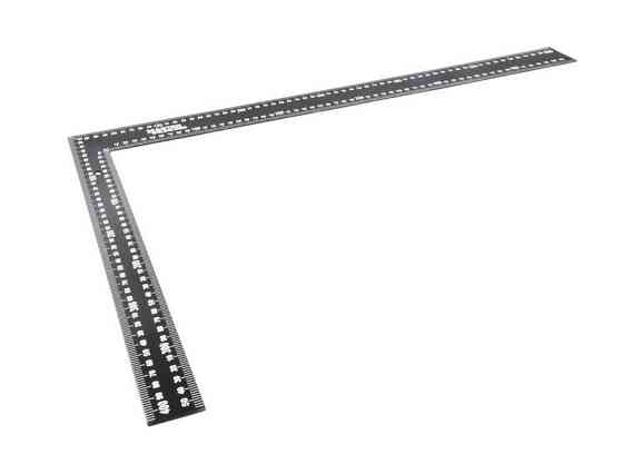 Угольник строительный стальной двусторонний MASTERTOOL 400х600 мм 30-3600 Харків