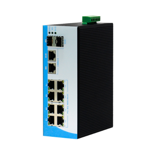 HongRui HR600-AFG-822S POE комутатор 12-ти портовий индустр Ужгород - зображення 1