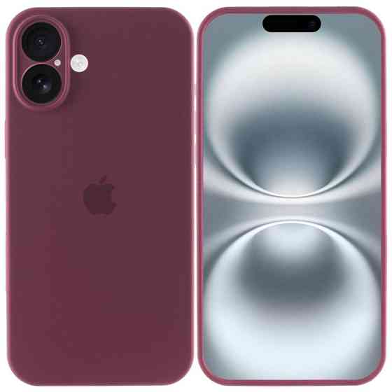 Чехол Silicone Case Full Camera Protective (AA) для Apple iPhone 16 Plus (6.7") Херсон