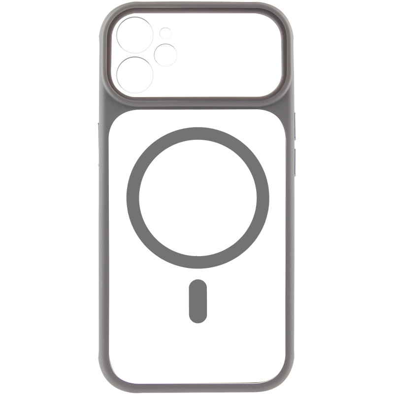 Чехол TPU+PC GETMAN Moon Clear with MagSafe для Apple iPhone 11 (6.1") Херсон - зображення 3